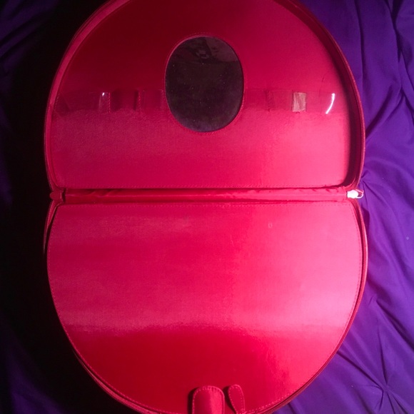 Route 66 Top Handle Travel Makeup Hard Train Case Vintage - Picture 5 of 9